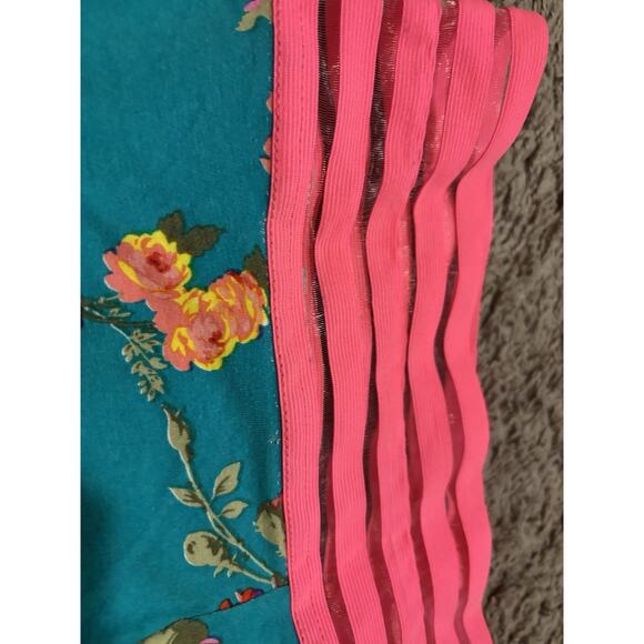 Cute Booty Lounge Leggings Floral Women’s XL Scrunch Butt With Pockets - Picture 6 of 6